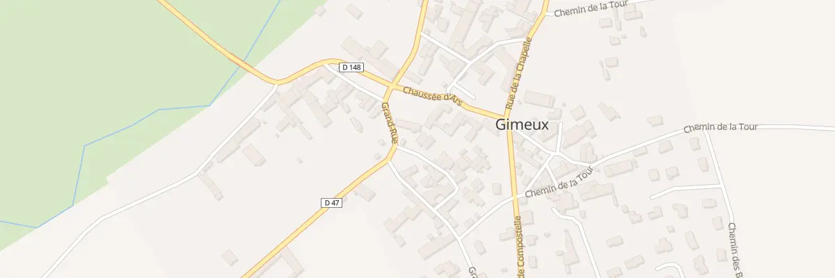 Plan du 2 Rue du Bourg à Gimeux