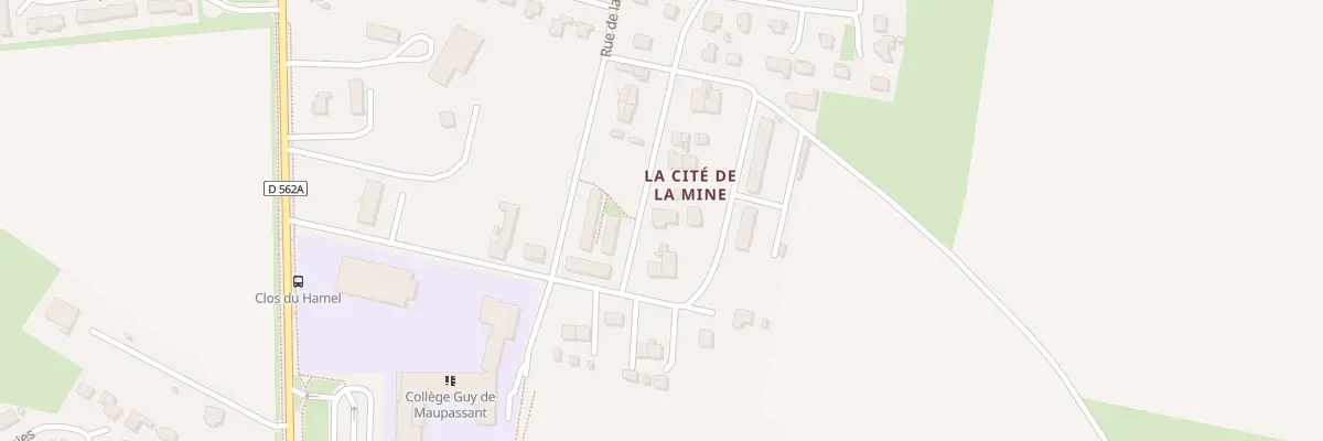 Plan du 2 Rue du Collège à Saint-Martin-de-May