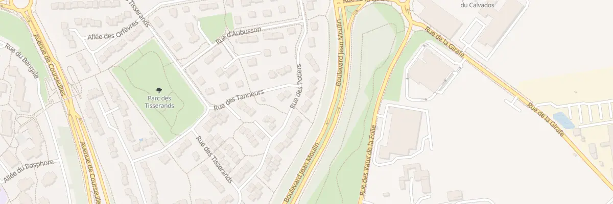 Plan du 47 Rue des Potiers à Caen