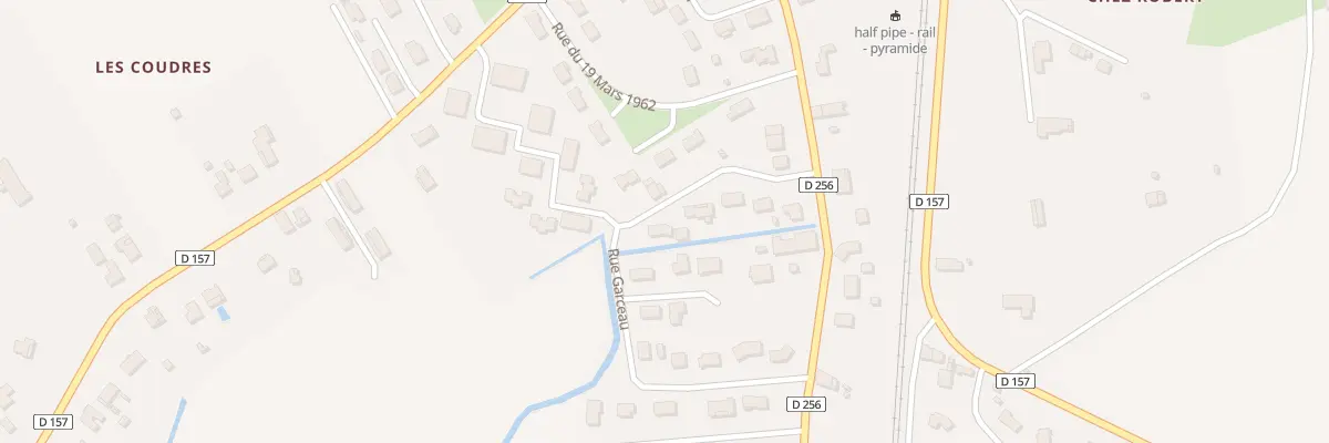 Plan du 5332 Chez Garceau à Bussac-Forêt