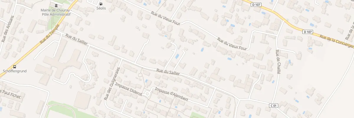 Plan du 65 Rue du Sailier à Chauray