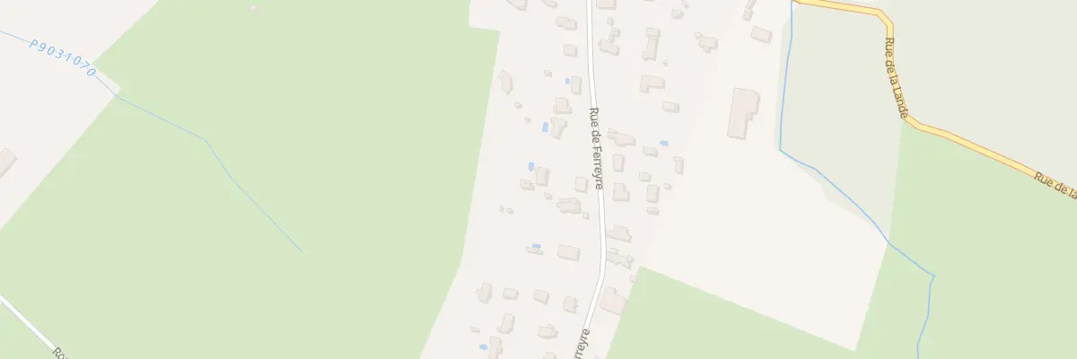 Plan du 93 Rue de Ferreyre à Izon
