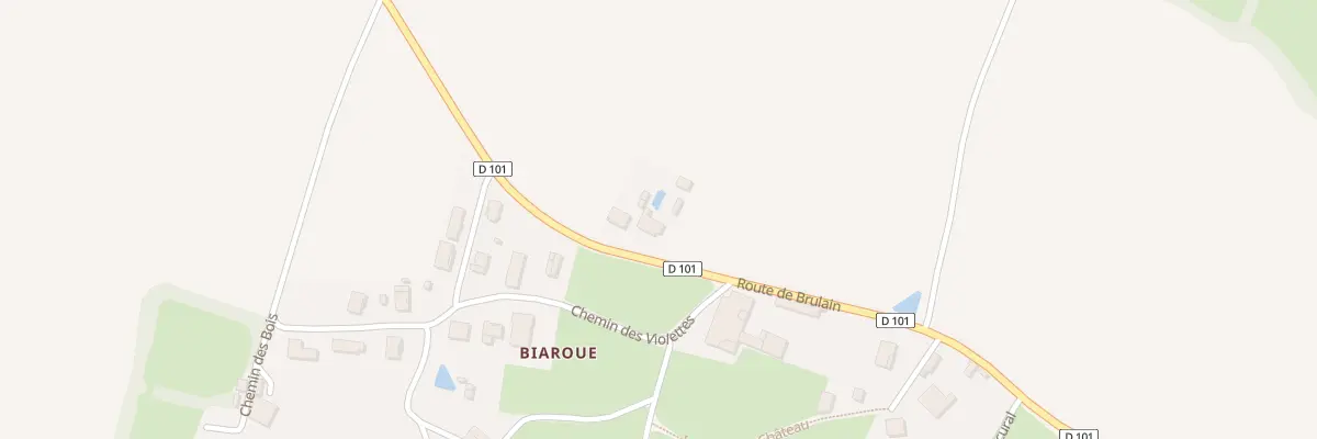 Plan du 1595 Rte de Brulain à Juscorps