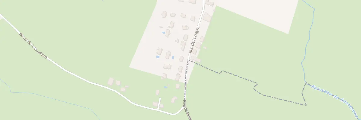 Plan du 157 Rue de Ferreyre à Izon