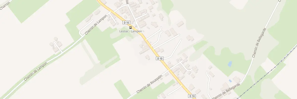 Plan du 100 Rte de Bordeaux à Lestiac-sur-Garonne