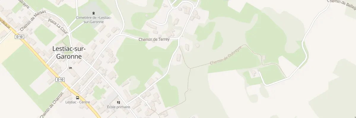 Plan du 8 Che de Mauvert à Lestiac-sur-Garonne