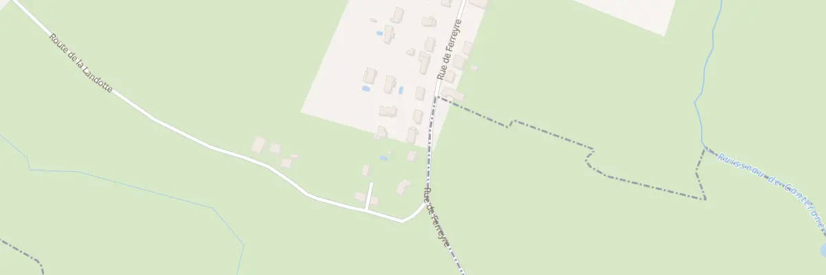 Plan du 161 Rue de Ferreyre à Izon