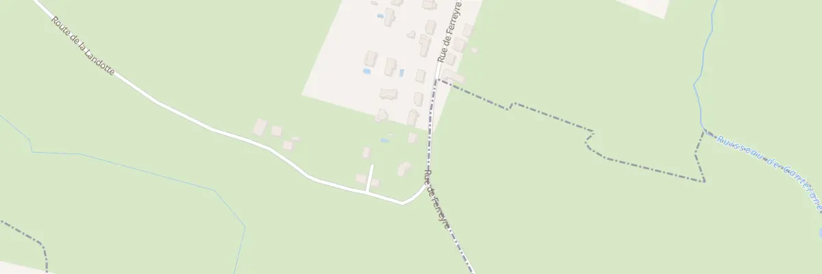 Plan du 163 Rue de Ferreyre à Izon