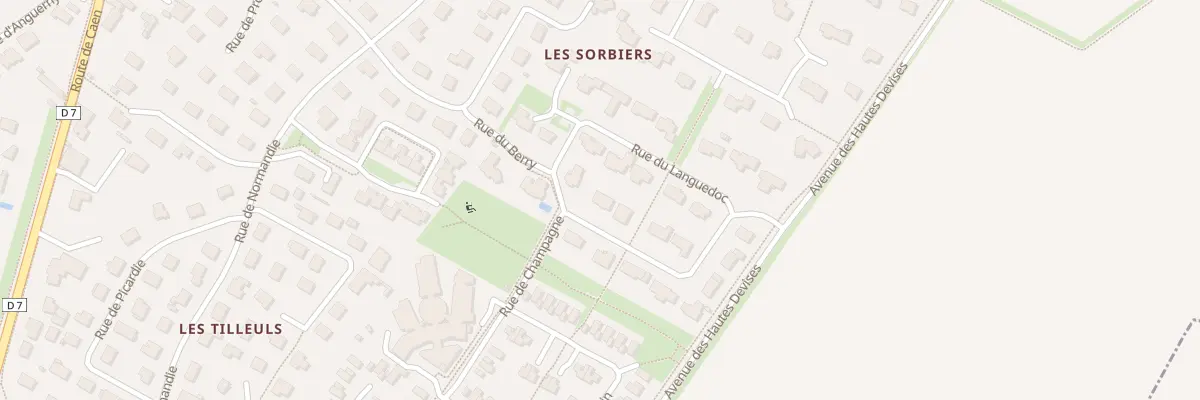Plan du 19 Rue de Champagne à Douvres-la-Délivrande