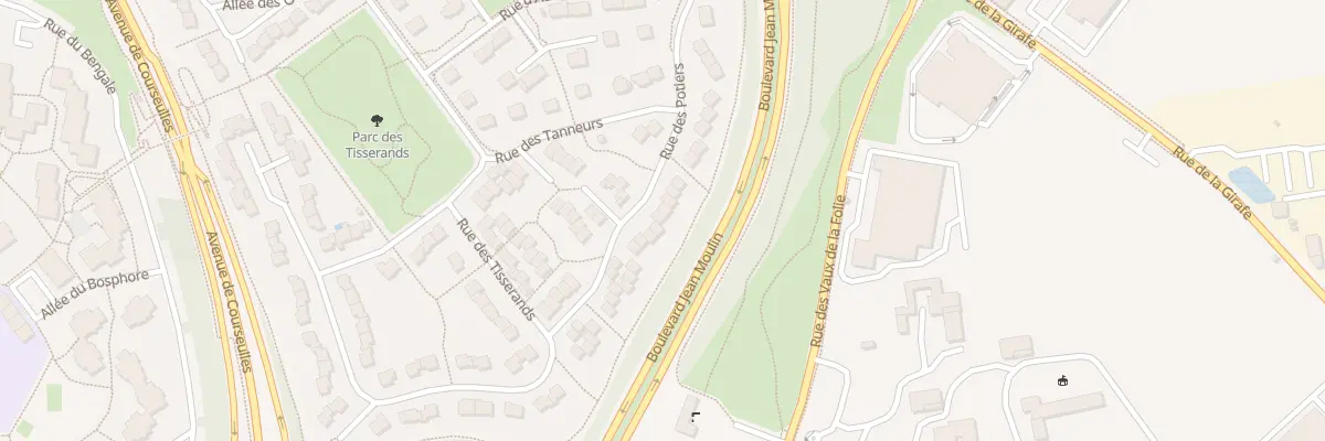 Plan du 57 Rue des Potiers à Caen