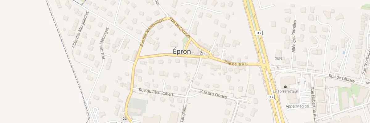 Plan du 5 Rue de l’Église à Épron