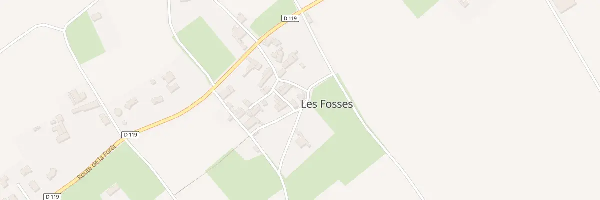 Plan du 13 Rue de la Mare aux Fosses