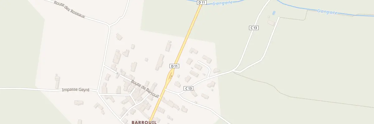 Plan du 29 Barrouil-Nord à Illats