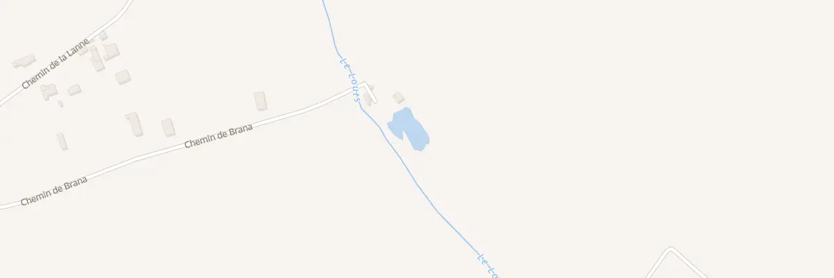 Plan du 900 Che de Brana à Méracq