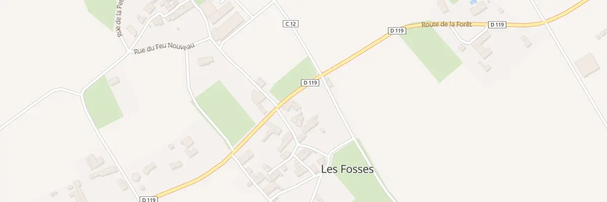 Plan du 1 Rue de la Place aux Fosses