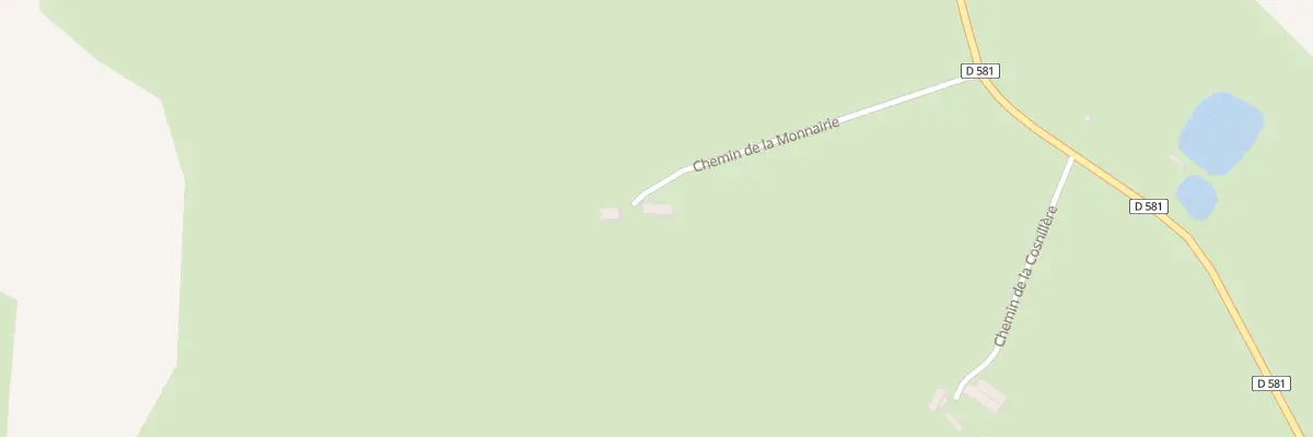 Plan du 275 Che de la Monnairie à Thorigné-en-Charnie