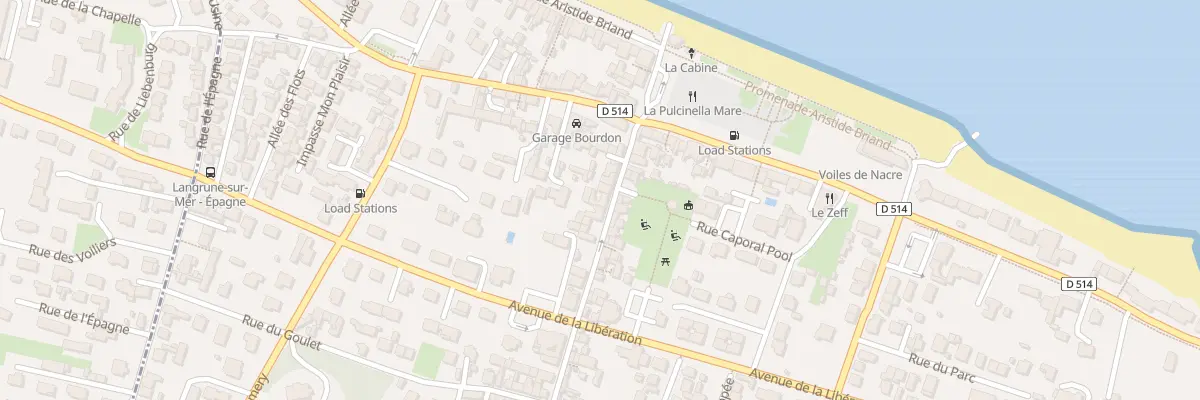 Plan du 24 Rue de la Mer à Langrune-sur-Mer