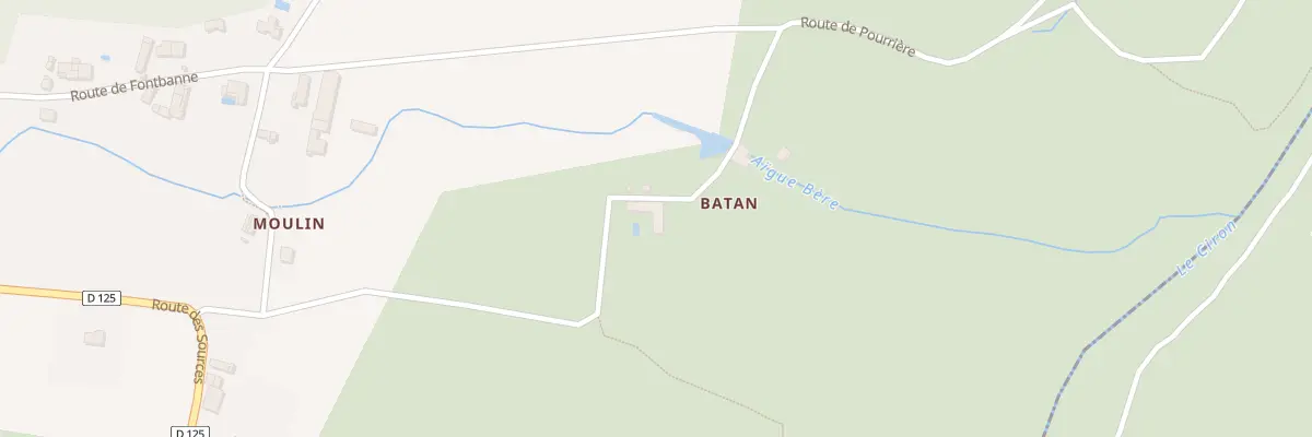 Plan du 2 Batan à Budos