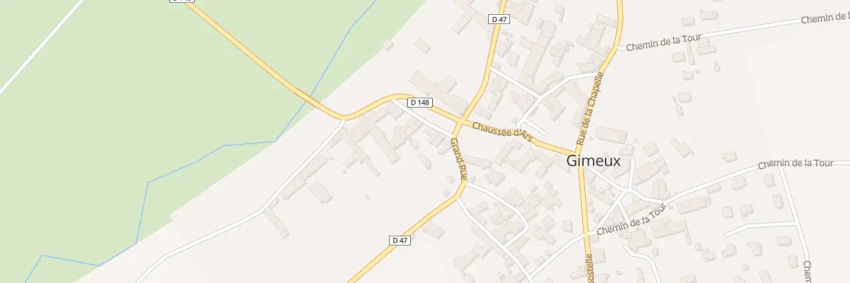 Plan du 4 Rue du Lavoir à Gimeux