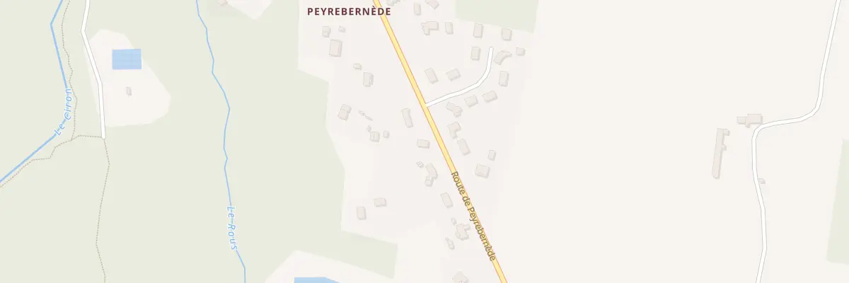 Plan du 51B Rte de Peyrebernede à Noaillan