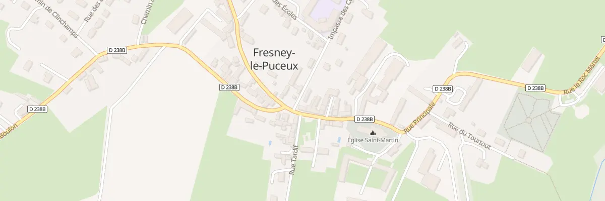 Plan du 24 Rue Principale à Fresney-le-Puceux