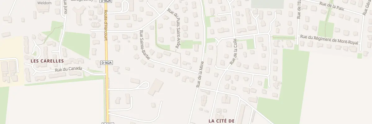 Plan du 14 Rue Sainte Barbe -St-Martin-Fo à Saint-Martin-de-May
