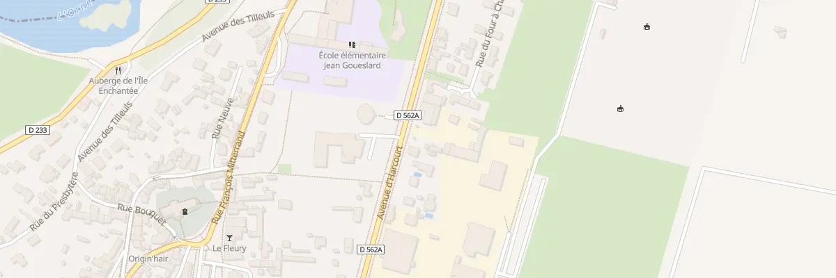 Plan du 25 Rte d’Harcourt à Fleury-sur-Orne