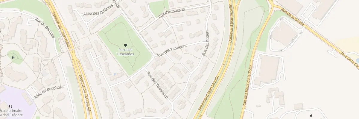 Plan du 38 Rue des Potiers à Caen