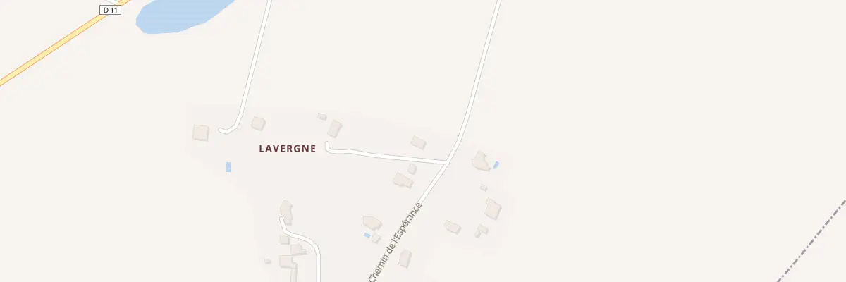 Plan du 662 Che de l’Espérance à Maurrin