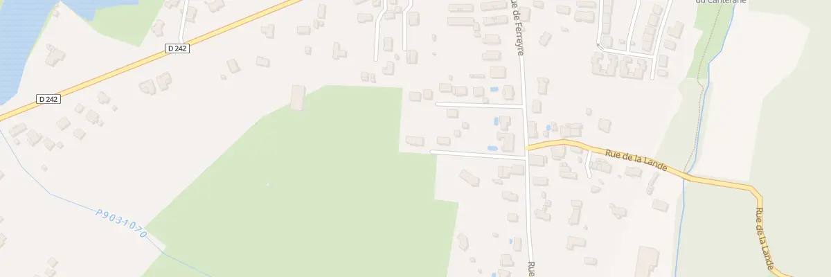Plan du 57 Rue de Ferreyre à Izon