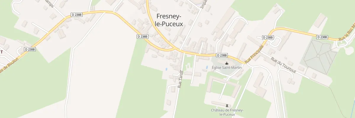 Plan du 2 Rue Tardif à Fresney-le-Puceux