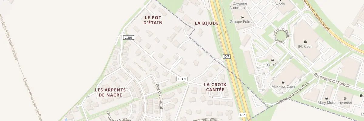 Plan du 17 Rue des Six Acres à Cambes-en-Plaine