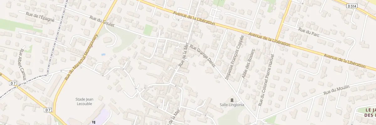 Plan du 69 Rue de la Mer à Langrune-sur-Mer
