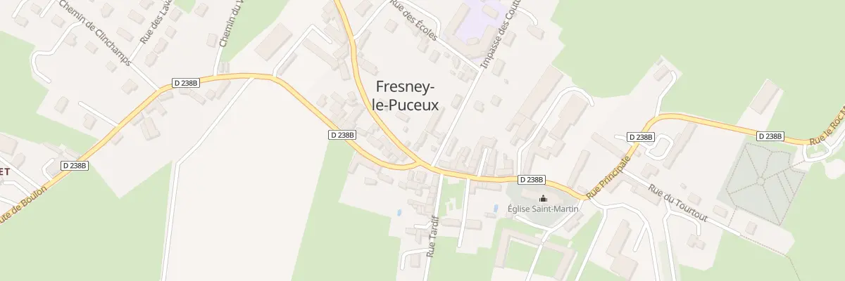 Plan du 26 Rue Principale à Fresney-le-Puceux