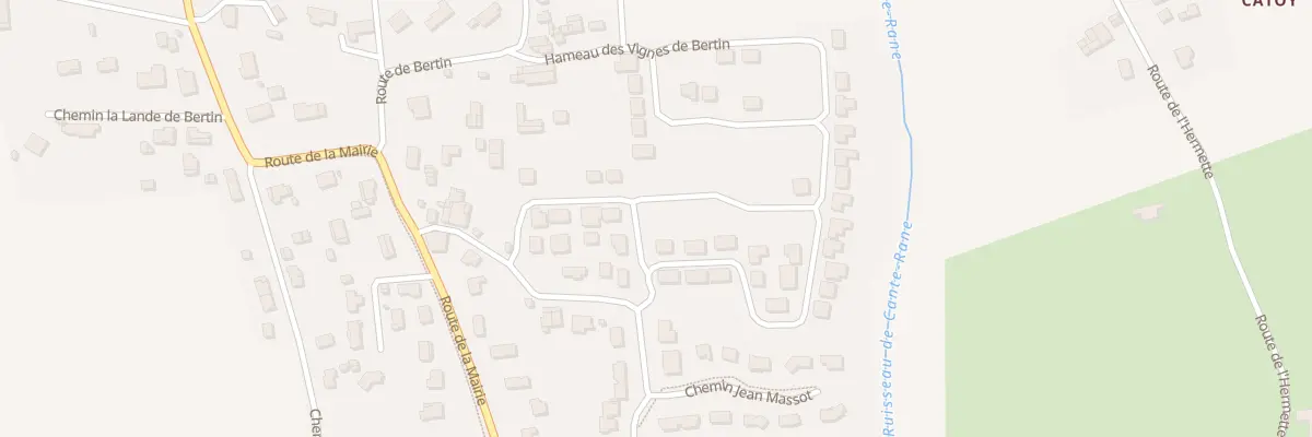 Plan du 27 Lot Hameau des Pres de Bertin à Beychac-et-Caillau