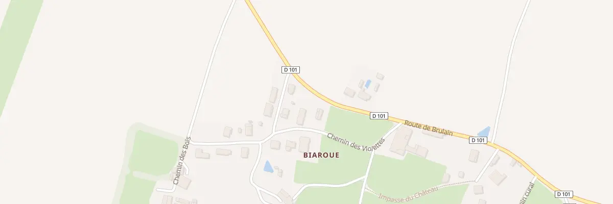 Plan du 5137 Che des Violettes à Juscorps