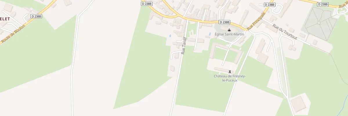 Plan du 14 Rue Tardif à Fresney-le-Puceux