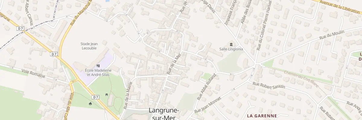 Plan du 97 Rue de la Mer à Langrune-sur-Mer