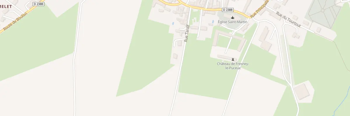 Plan du 16 Rue Tardif à Fresney-le-Puceux