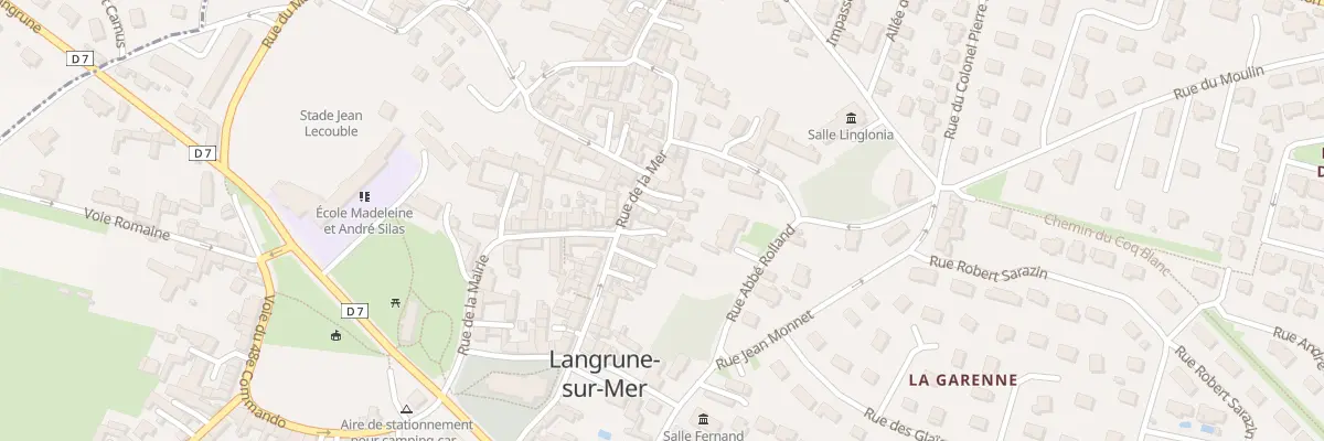 Plan du 111 Rue de la Mer à Langrune-sur-Mer