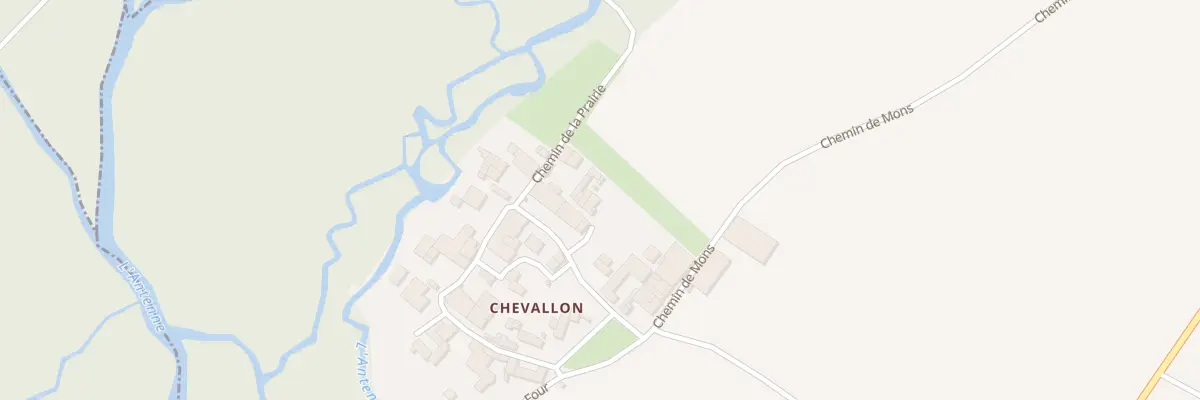 Plan du 5170 Chevallon à Mons