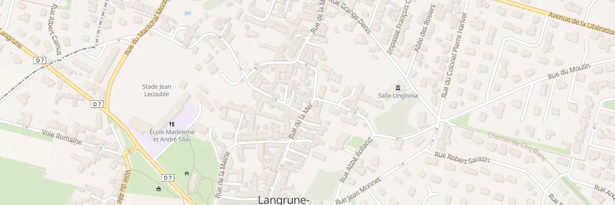 Plan du 92 Rue de la Mer à Langrune-sur-Mer