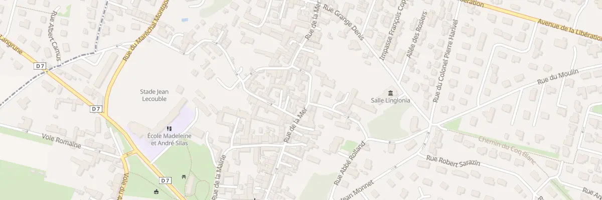 Plan du 90 Rue de la Mer à Langrune-sur-Mer