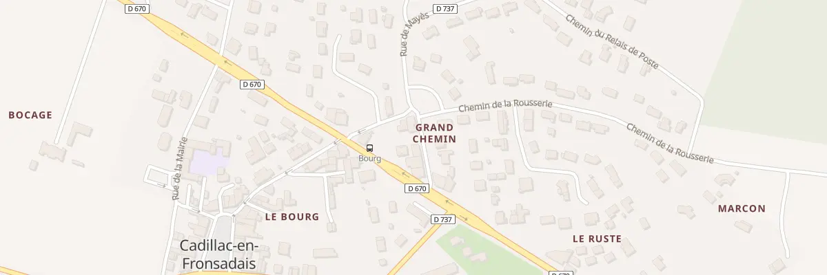 Plan du 4 Rue de Mayés à Cadillac-en-Fronsadais