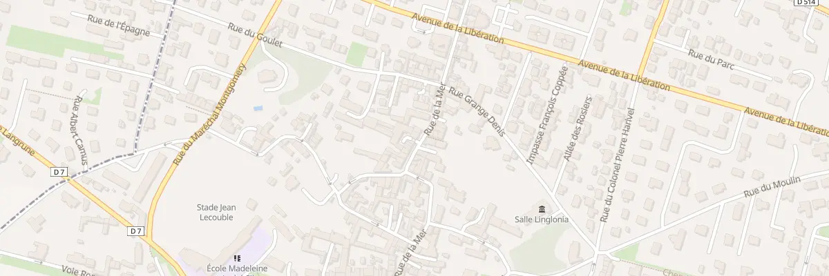 Plan du 56A Rue de la Mer à Langrune-sur-Mer
