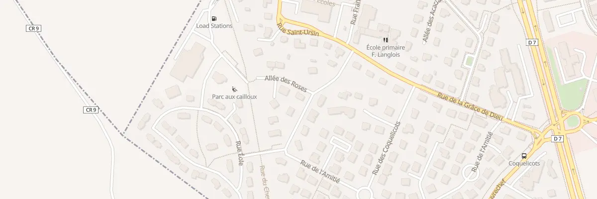 Plan du 4 Rue des Primevères à Épron
