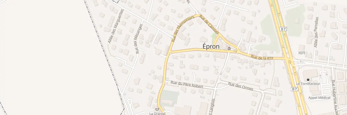 Plan du 15 Rue de l’Église à Épron