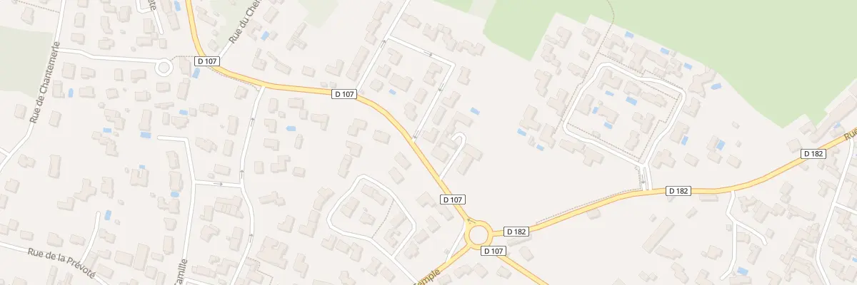 Plan du 6 Rue des Petites Plantes à Chauray