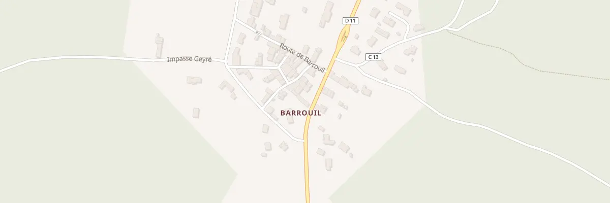 Plan du 48 Barrouil-Ouest à Illats