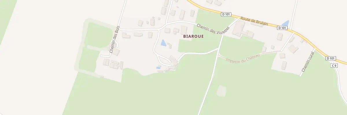 Plan du 105 Imp du Cerisier à Juscorps